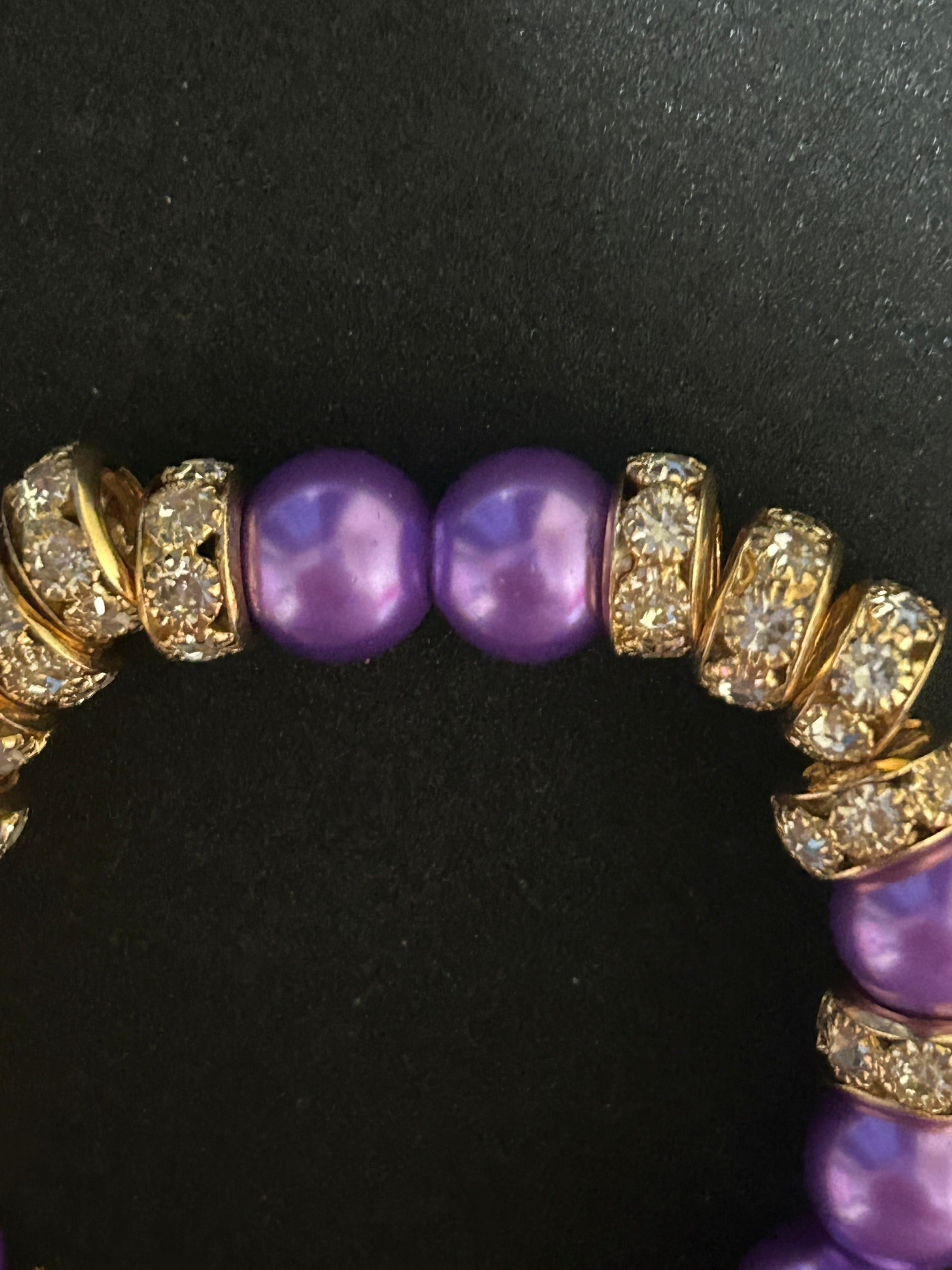 Purple Night Bracelet