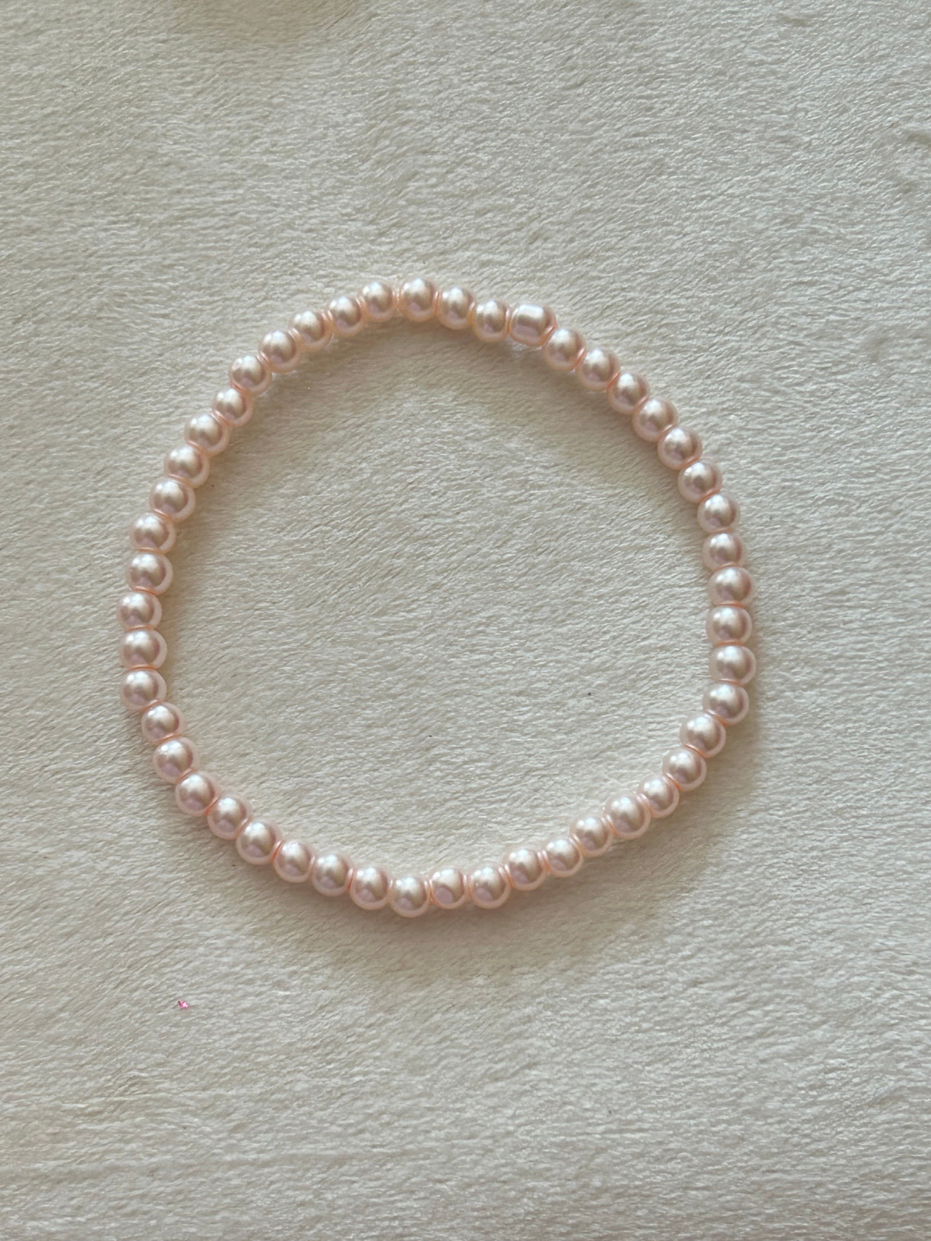 Light peach bracelet