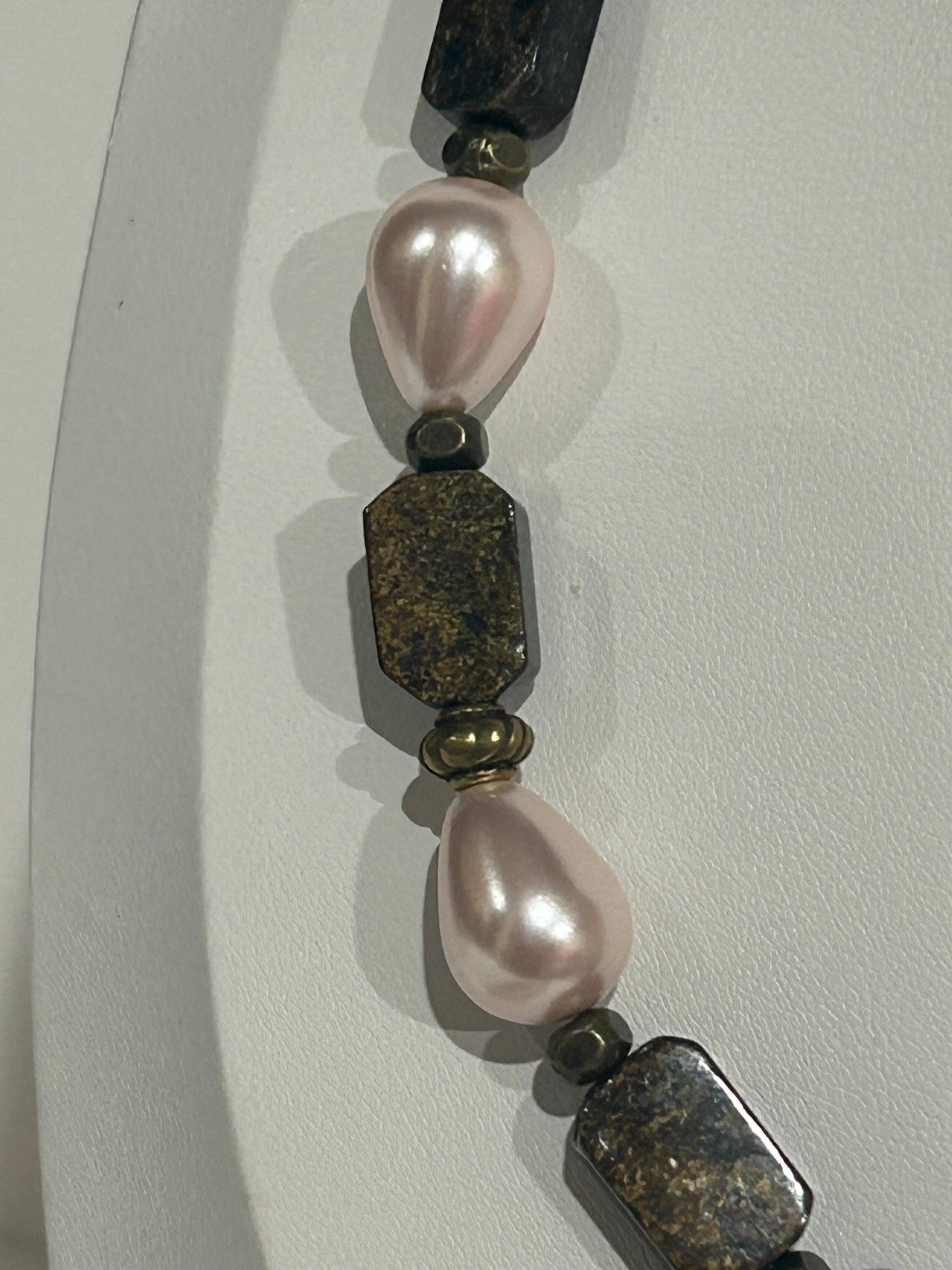 Jasper Collar Necklace