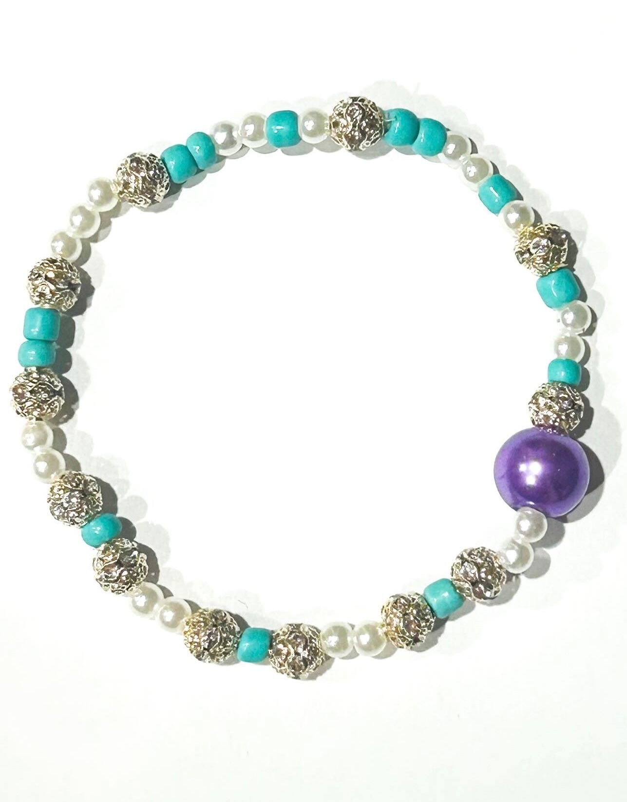Purple Sea Bracelet