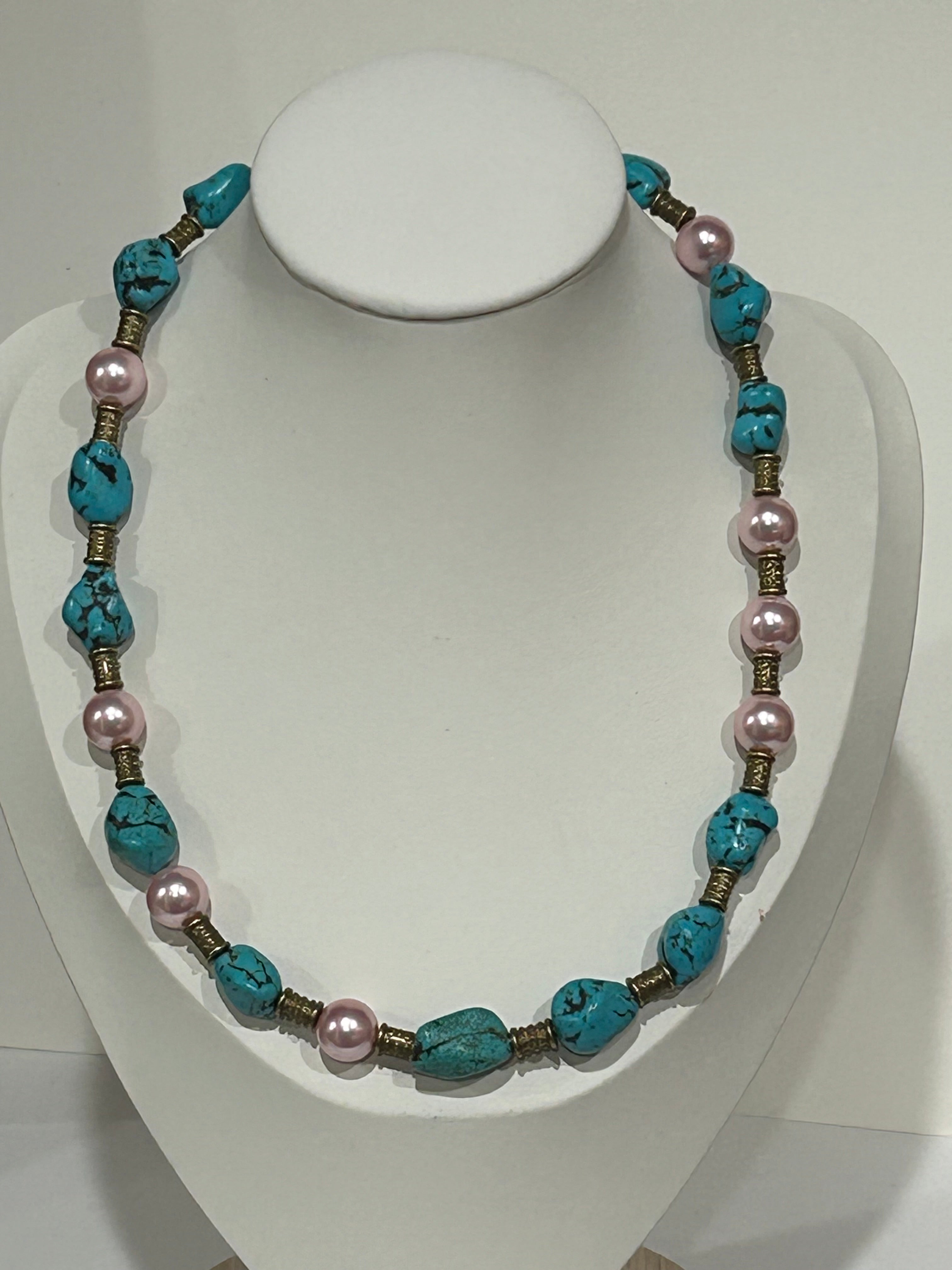 Turquoise Collar Necklace