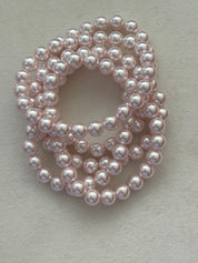 Light pink pearl bracelet