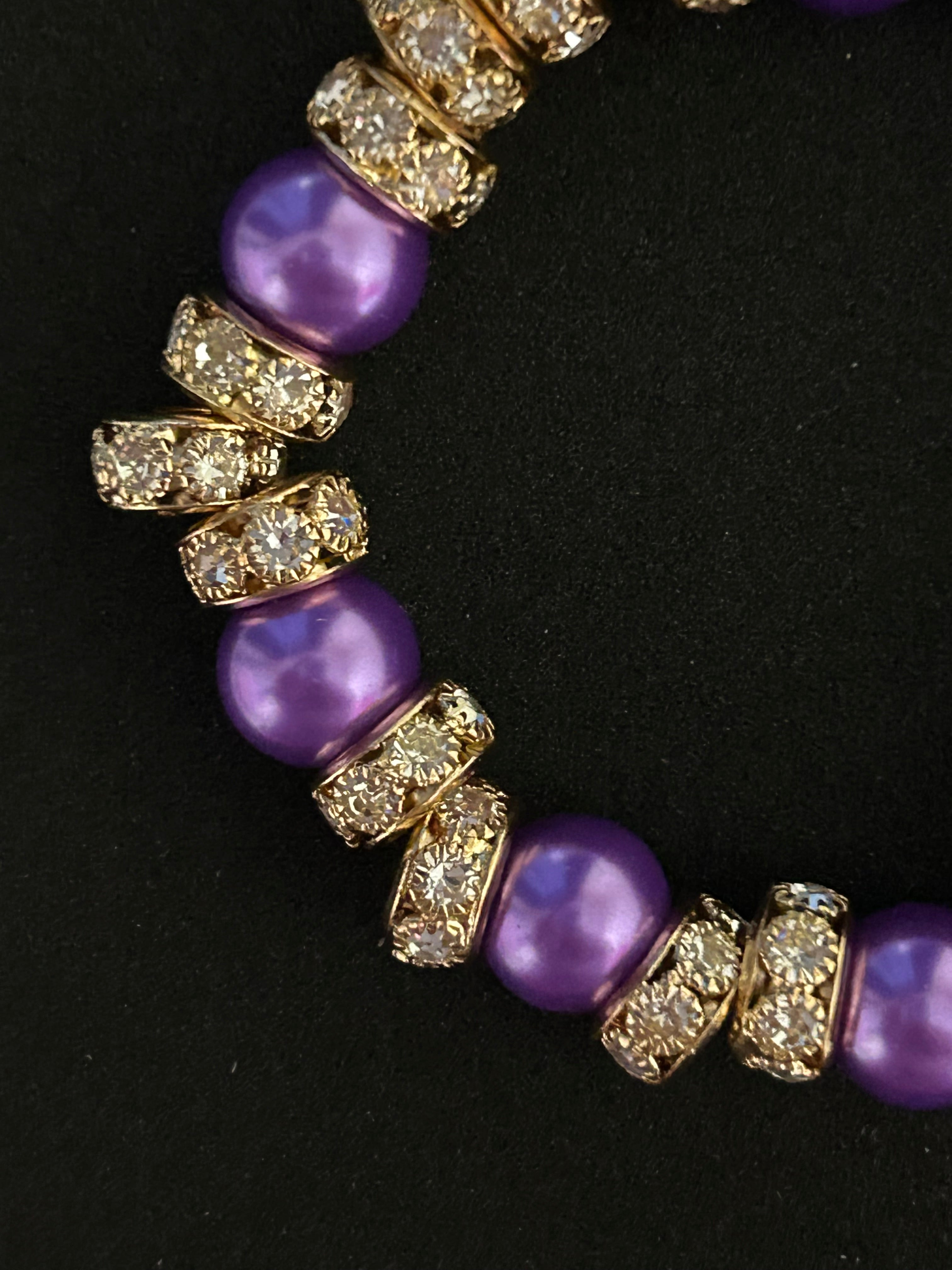 Purple Night Bracelet