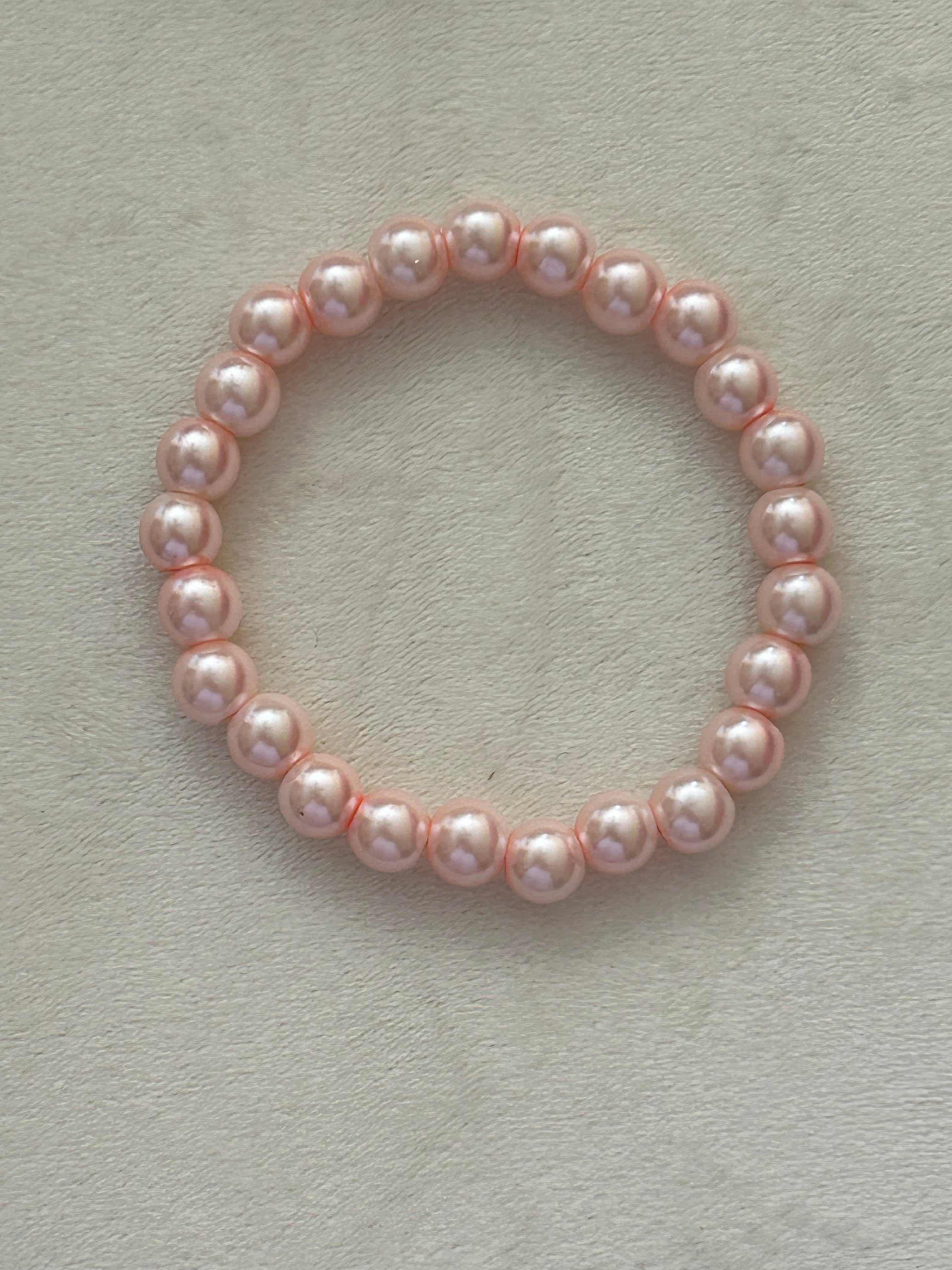 Peach bracelet