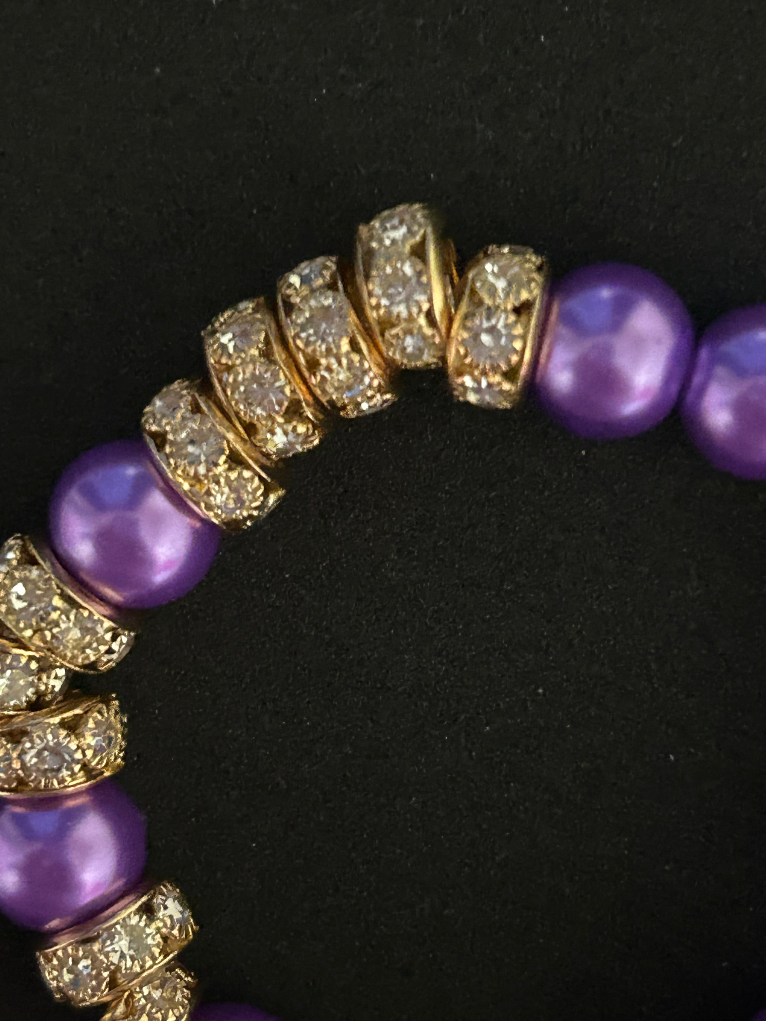Purple Night Bracelet