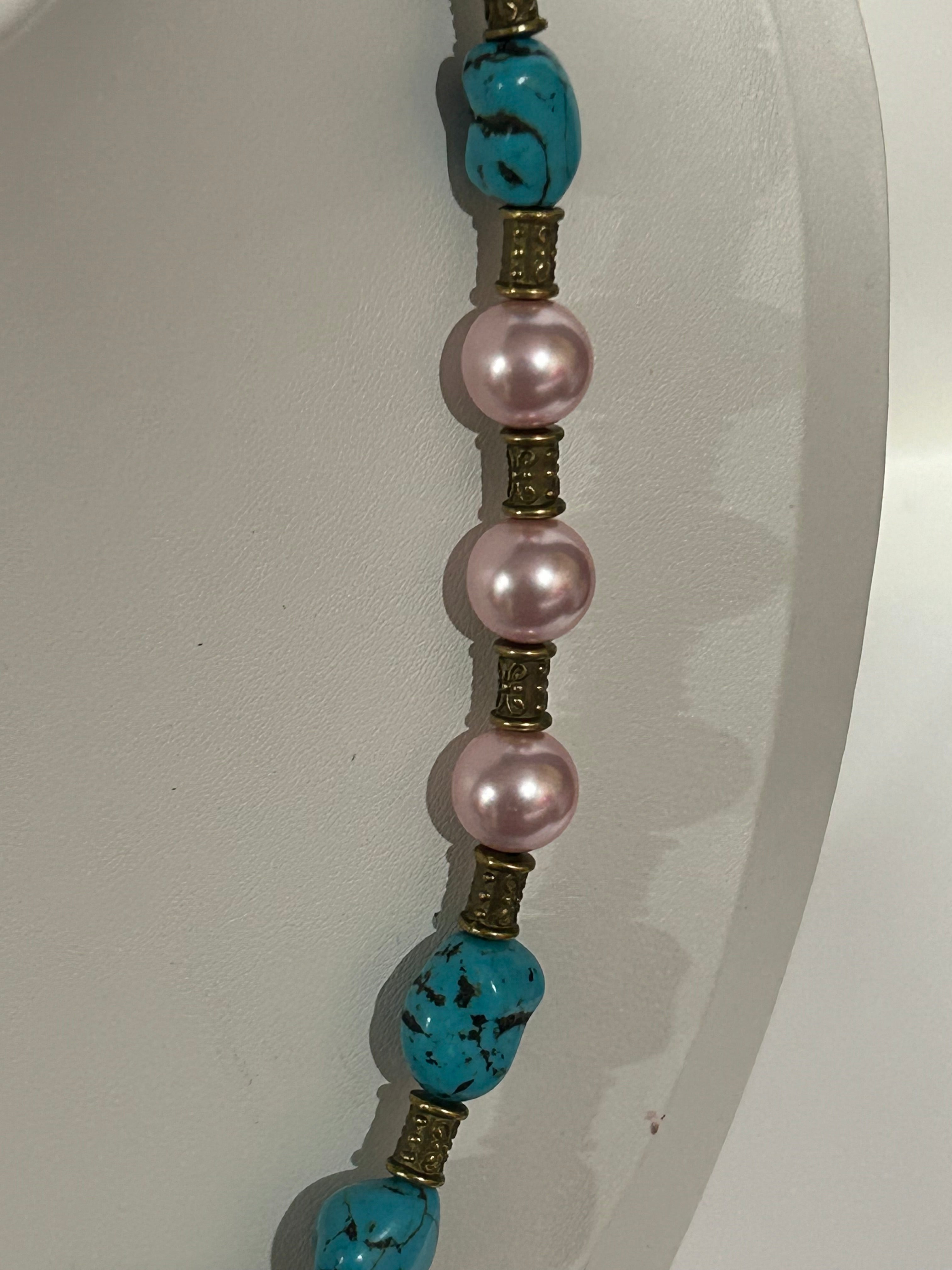 Turquoise Collar Necklace