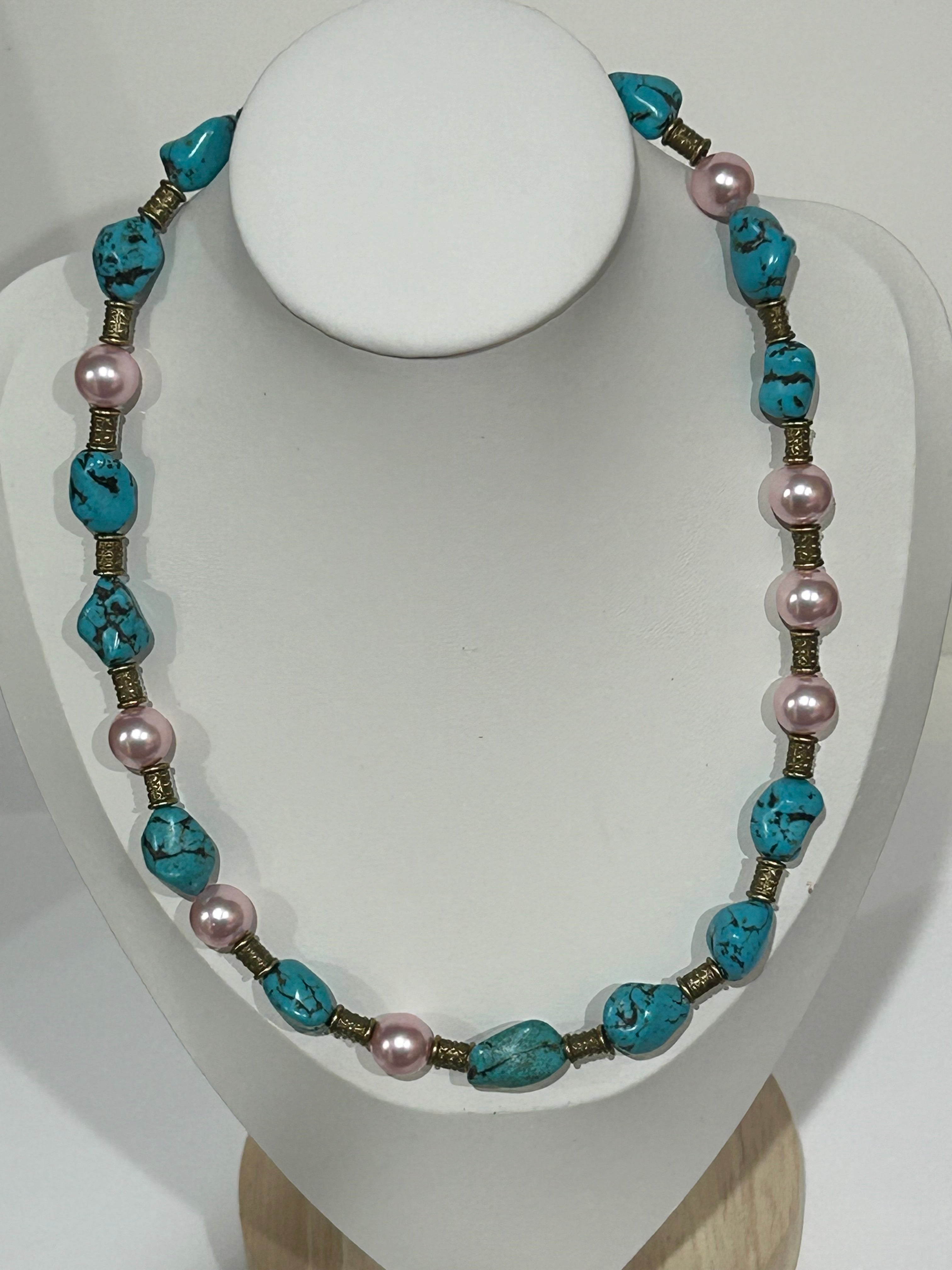 Turquoise Collar Necklace