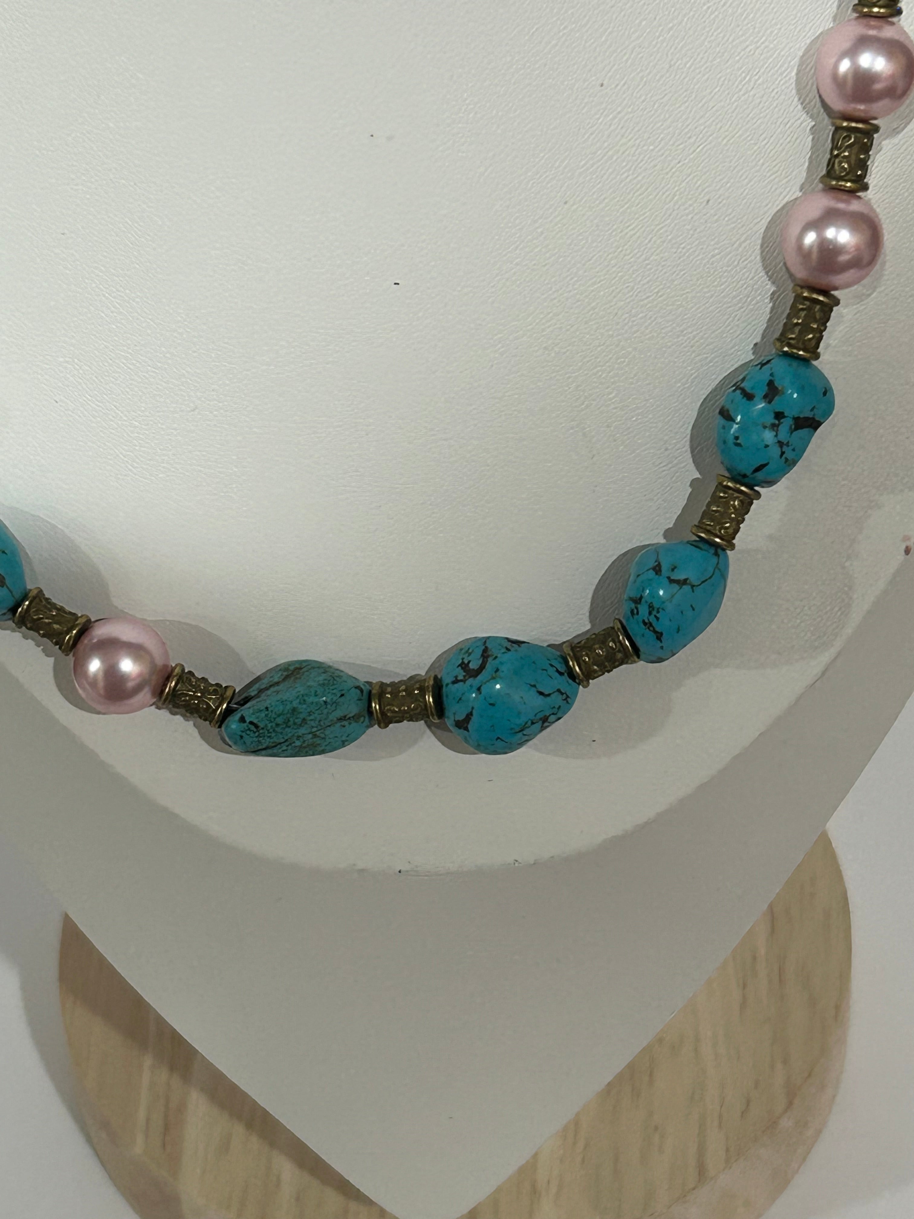 Turquoise Collar Necklace