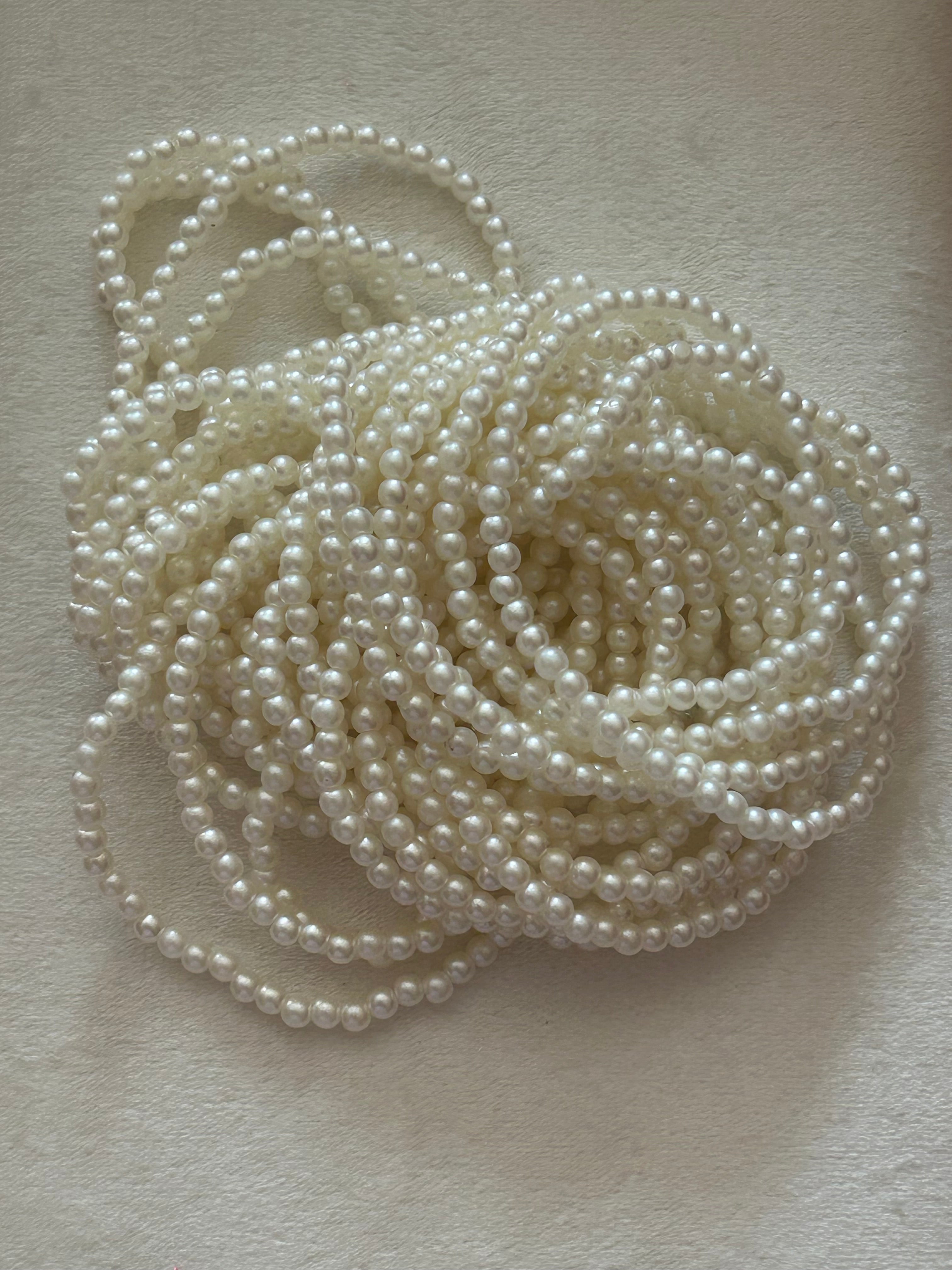 Ivory pearl bracelet