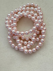 Light pink pearl bracelet