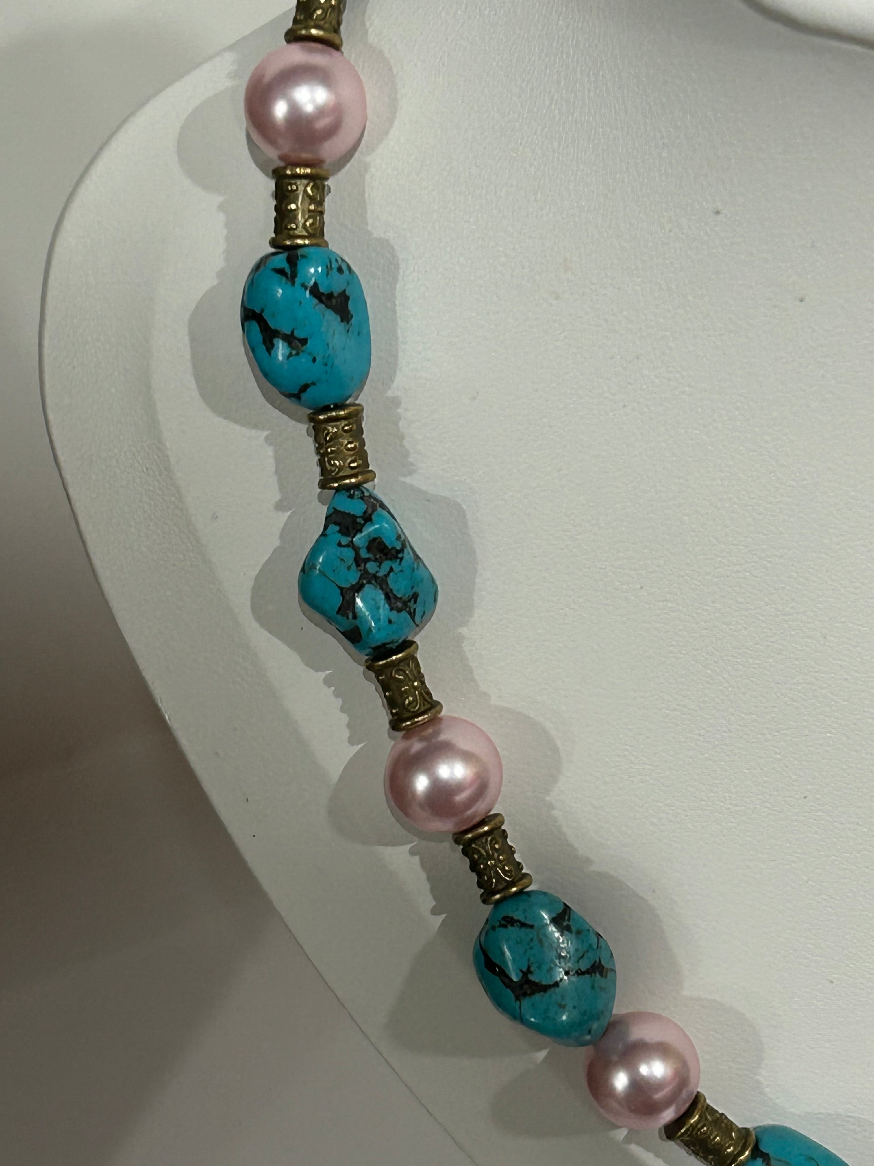 Turquoise Collar Necklace