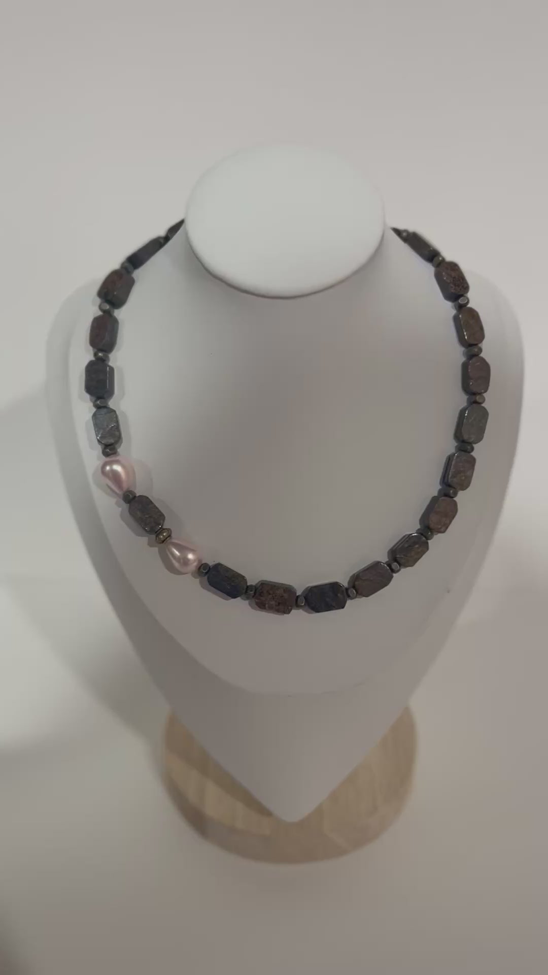 Jasper Collar Necklace