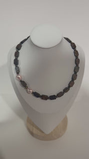 Jasper Collar Necklace